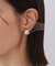 ガラスパールピアス