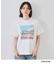 風景イラストプリントTシャツ