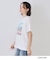 風景イラストプリントTシャツ