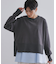 《ツインセット》リラクシーサイドスリットニット×ドッキングタンク【洗濯機洗い可】