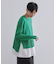 《ツインセット》リラクシーサイドスリットニット×ドッキングタンク【洗濯機洗い可】