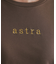 メタリック刺繍ロゴTシャツ【接触冷感/洗濯機洗い可】