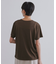 メタリック刺繍ロゴTシャツ【接触冷感/洗濯機洗い可】