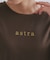 メタリック刺繍ロゴTシャツ【接触冷感/洗濯機洗い可】