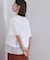 裾シアードッキングボクシーTシャツ【洗濯機洗い可】