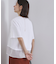 裾シアードッキングボクシーTシャツ【洗濯機洗い可】