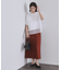 裾シアードッキングボクシーTシャツ【洗濯機洗い可】