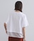 裾シアードッキングボクシーTシャツ【洗濯機洗い可】