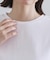 裾シアードッキングボクシーTシャツ【洗濯機洗い可】
