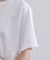 裾シアードッキングボクシーTシャツ【洗濯機洗い可】
