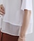 裾シアードッキングボクシーTシャツ【洗濯機洗い可】