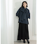 ラメニットプリーツスカート【洗える】