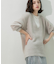 クリアシャギーVネックニット【洗える】