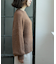 クリアシャギークルーネックニット【洗える】
