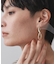 ワンタッチメタルフープビッグピアス