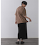 裾ドロストTシャツ【洗濯機洗い可】