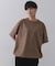 裾ドロストTシャツ【洗濯機洗い可】