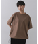 裾ドロストTシャツ【洗濯機洗い可】