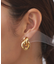 メタルリングピアス