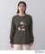 【Mickey Mouse】プリントロングTシャツ