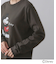 【Mickey Mouse】プリントロングTシャツ