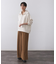ゴーデュロイジャージイージーワイドパンツ【洗濯機洗い可】