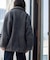 フェイクボア コクーンPコート