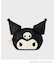 ◆【クロミ】フェイス型キラキラシェルポーチ