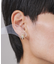 ビジューワンタッチピアス
