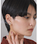ビジューワンタッチピアス