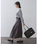 【人間工学／A4サイズ対応】シュリンクトートバッグ