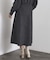 ニットフレアスカート/セットアップ対応【洗濯機OK】