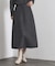 ニットフレアスカート/セットアップ対応【洗濯機OK】