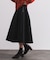 メモリータフタフレアスカート【洗濯機OK】