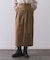 ストレッチタックナロースカート【洗濯機OK】