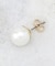 フェイクパールピアス