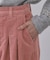 コーデュロイタックワイドパンツ【洗濯機OK】