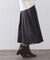 カラードットフレアスカート【洗濯機OK】