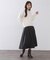 カラードットフレアスカート【洗濯機OK】