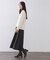 カラードットフレアスカート【洗濯機OK】