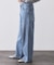 ストレートデニムパンツ【洗濯機OK】《S～LL》