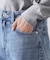 ストレートデニムパンツ【洗濯機OK】《S～LL》