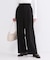 美脚ストレッチストレートワイドパンツ【洗濯機OK】