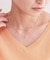 しずく2連ネックレス