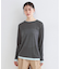 配色レイヤードロングスリーブTシャツ【洗える】