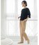 美脚ストレッチイージーテーパードパンツ／セットアップ対応可【洗濯機OK／防シワ加工】《SS～LL/5col》