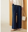 美脚ストレッチイージーワイドパンツ/セットアップ対応可【洗濯機OK/防シワ加工】《SS～LL/5col》