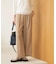 美脚ストレッチイージーワイドパンツ/セットアップ対応可【洗濯機OK/防シワ加工】《SS～LL/5col》
