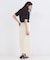 ボタンデザインナロースカート【洗濯機OK】