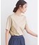 オーガニックコットン混ベーシックTシャツ【洗濯機OK】《SS～LL》